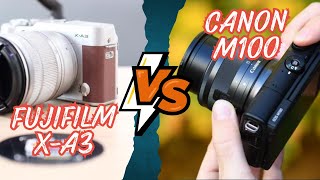 Canon M100 vs FUJIFILM X-A3: Which is Superior