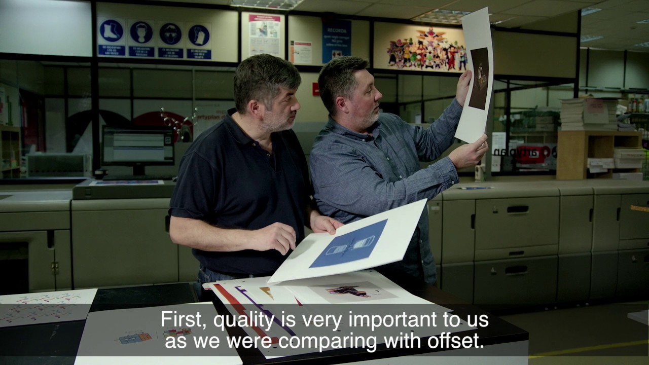 Artyplan in Barcelona's investment in a Ricoh Pro C9110 brings production and service rewards