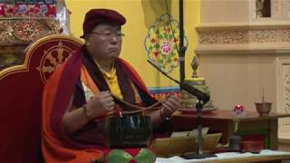 1/5 - 2015/02 - Vénérable Drubpon Ngawang Tenzin - Les Pratiques Préliminaire au Guru Yoga
