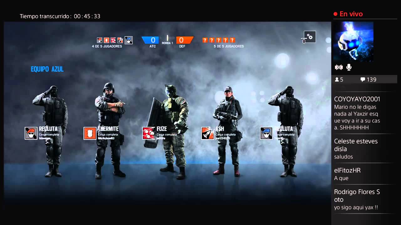 TOM CLANCY'S RAIN BOW SIX SIEGE (EN DIRECTO) camera iphone 8 plus apk