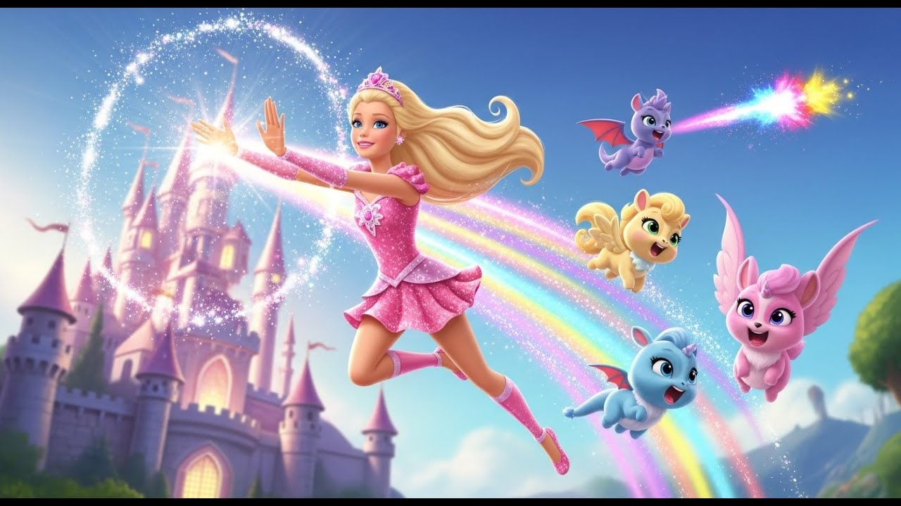 Barbie and the Magical Shoes 👟✨ | Fun Magic Story for Kids”