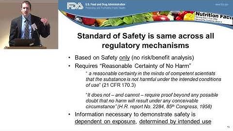 IAFNS: FPW 2016: US Regulatory Perspective (Paul Honigfort)