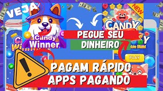 CANDY BUBBLE E CANDY WINNER ESSES APPS ESTÃO PAGANDO RÁPIDO 2021 screenshot 2