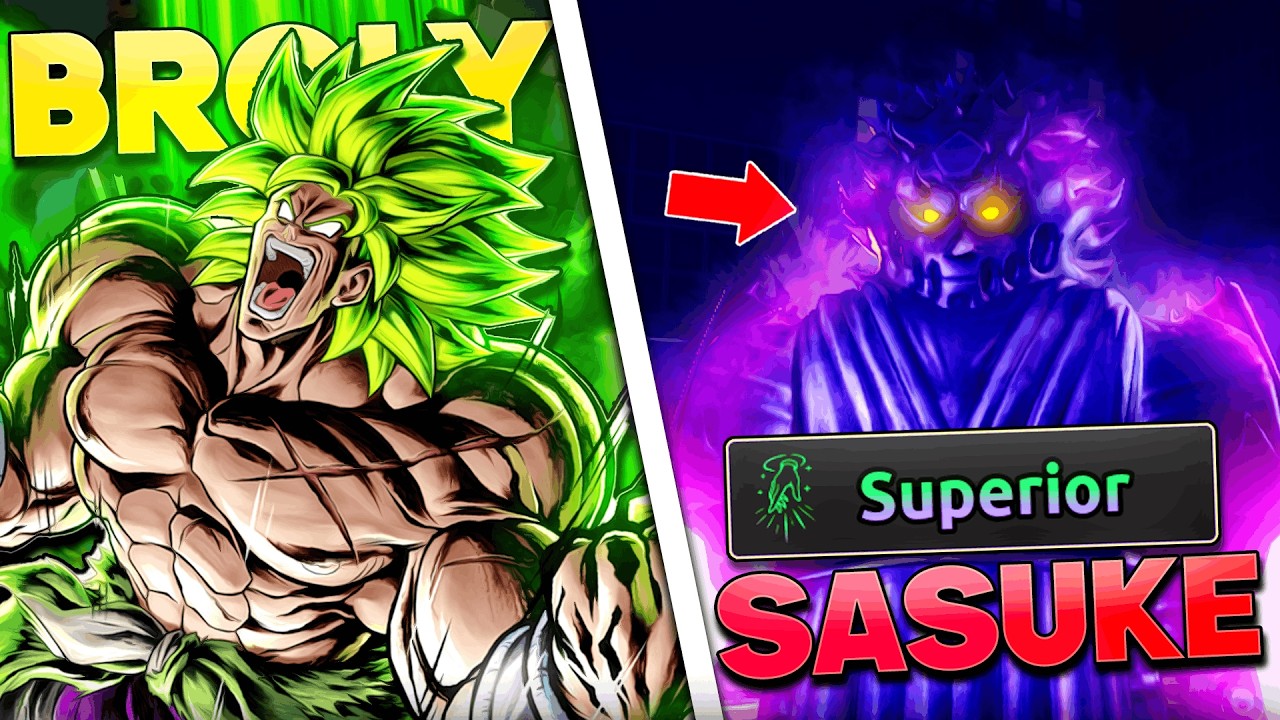 Аниме Final Quest | Саске и Броли! (Полная демонстрация) 