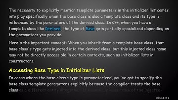 Understanding the Need to Repeat Template Arguments in C+ +  Constructor Initializer Lists