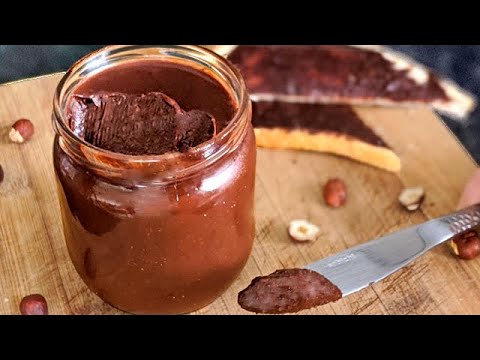 Nutella Recipe, Vegan or Not with 3 Ingredients Only and Quick to Make