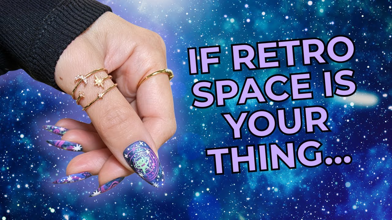 Retro Sci-Fi Nails You'll Love 🚀 Space Age Mani x Me Unboxing