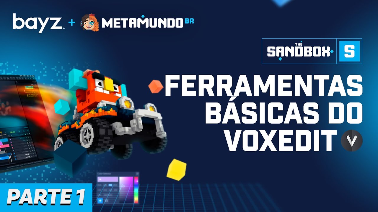 Tutorial The Sandbox: Ferramentas básicas do VoxEdit (Parte 1) - YouTube