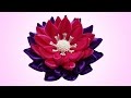 Diy kanzashi flower lotus kanzashi flower tutorial
