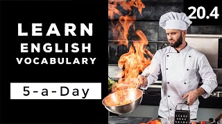 Learn English Vocabulary Daily #20.4 - British English Podcast