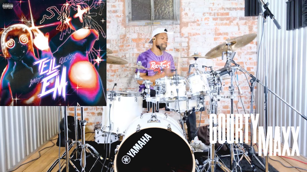 Cochise - Tell em ft. $NOT (Drum Cover) - Gourty Maxx - YouTube