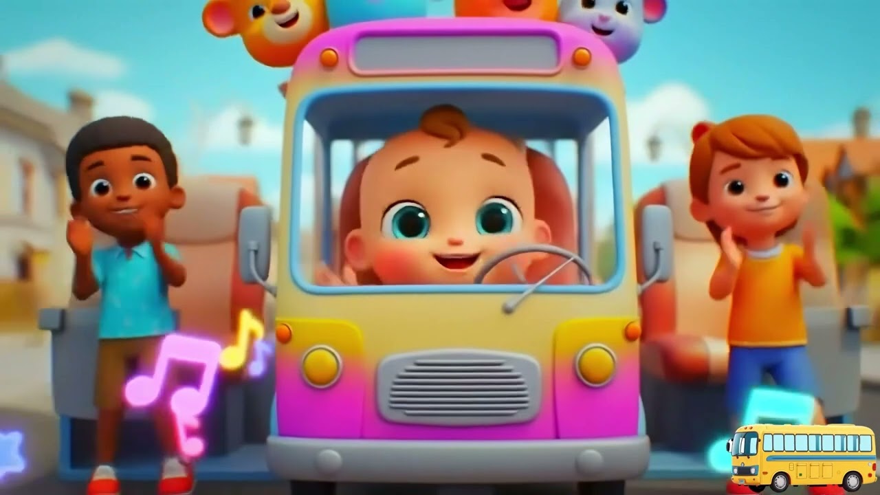 🎵 The Bus Goes for a Ride  🚌🎶 | Children's Music | Cocomelon |