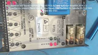 Repaired and Tested PEPPERL & FUCHS FYQLA1-140R-3 Sensor Amplifier, at ACCU