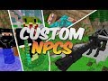 как сделать диалог, задание и труп в моде custom npcs