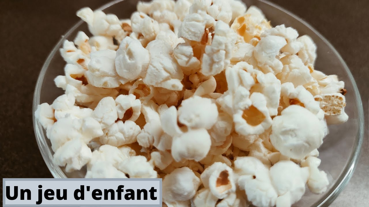 Pop corn micro onde, 2 ingrédients ! - YouTube