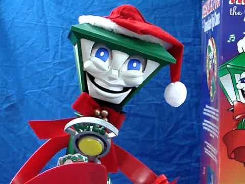 frank e post singing light post christmas home decoration motion motion activated christmas decorations