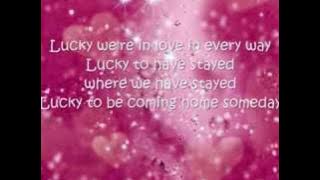 Jason Mraz Feat. Colbie Caillat - Lucky (Lyrics)