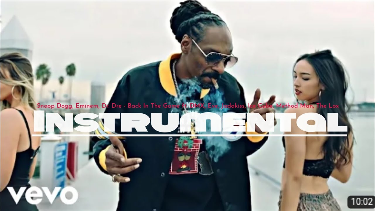 Instrumental | Snoop Dogg, Eminem, Dr. Dre - Back In The Game ft. DMX ...