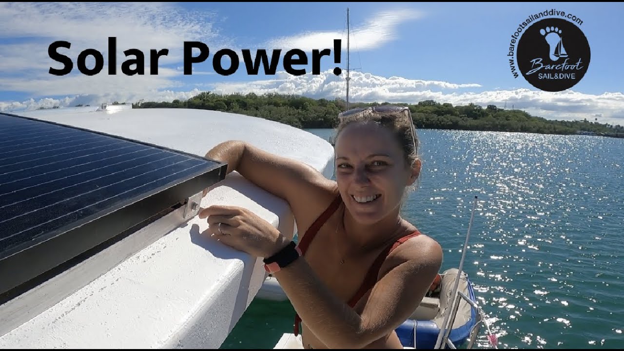 Increasing our SOLAR POWER (S3 E12 Barefoot Sail and Dive)