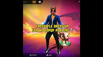 No top up Dress Combination Freefire || Freestyle Dress Combination no top up ||