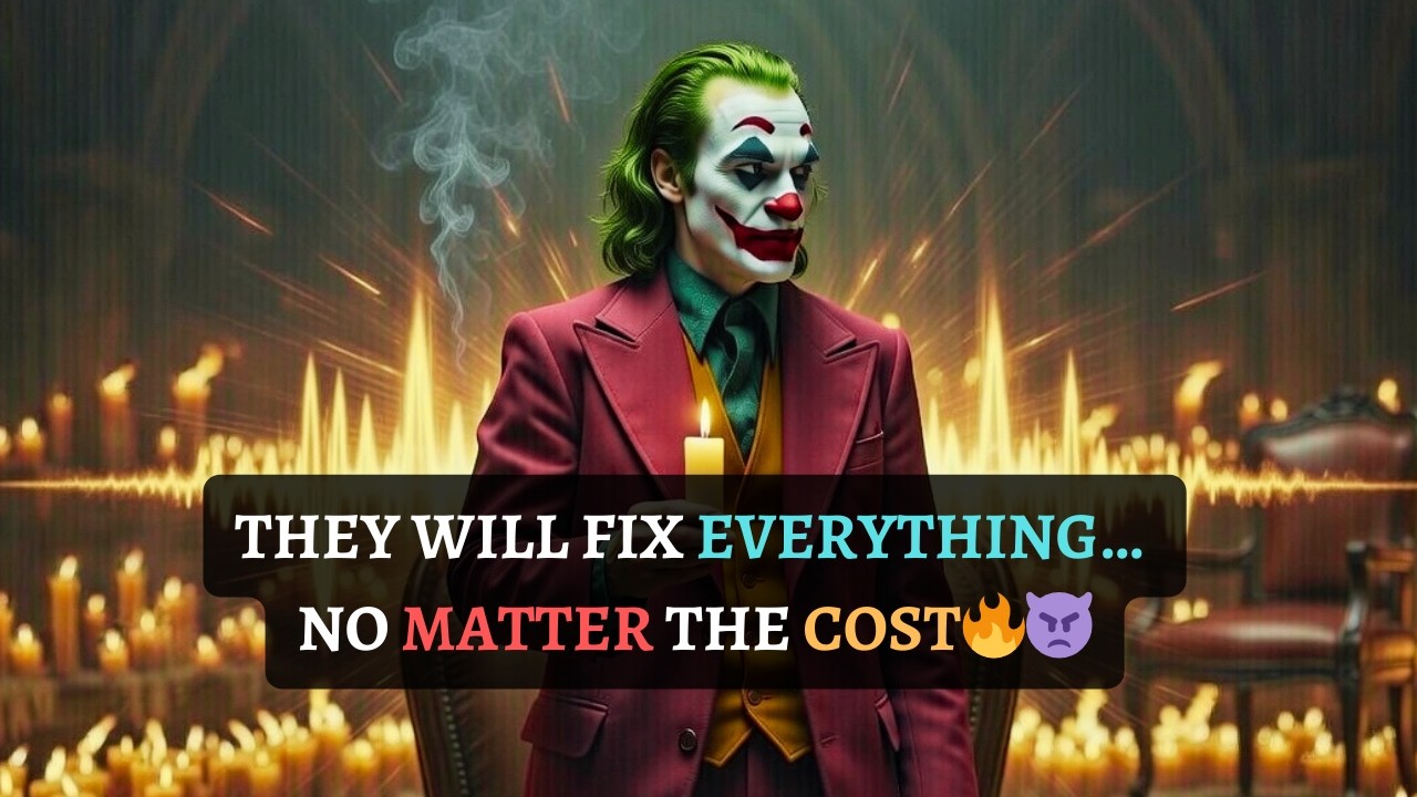 THEY FINALLY FOUND THE TRUTH… NOW EVERYTHING CHANGES 🔥👿| JOKER SPEECH | JOKER MOTIVATION #grim