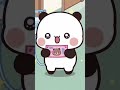 Cute Panda|#youtubeshorts #cute #english #animatedcartoon #trending #cartoon #funny #animation