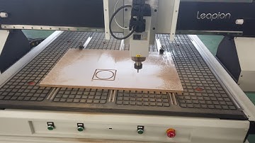 1325 CNC router machine test video