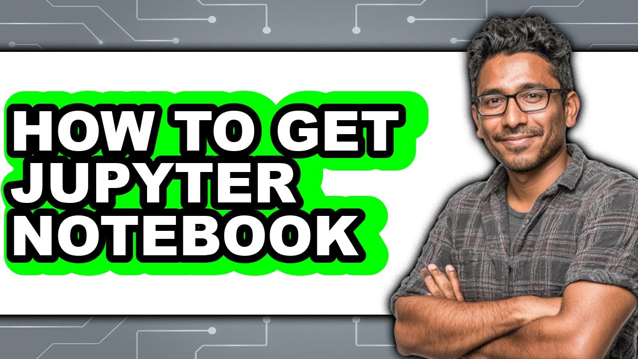 How to Get Jupyter Notebook (only Way) - YouTube