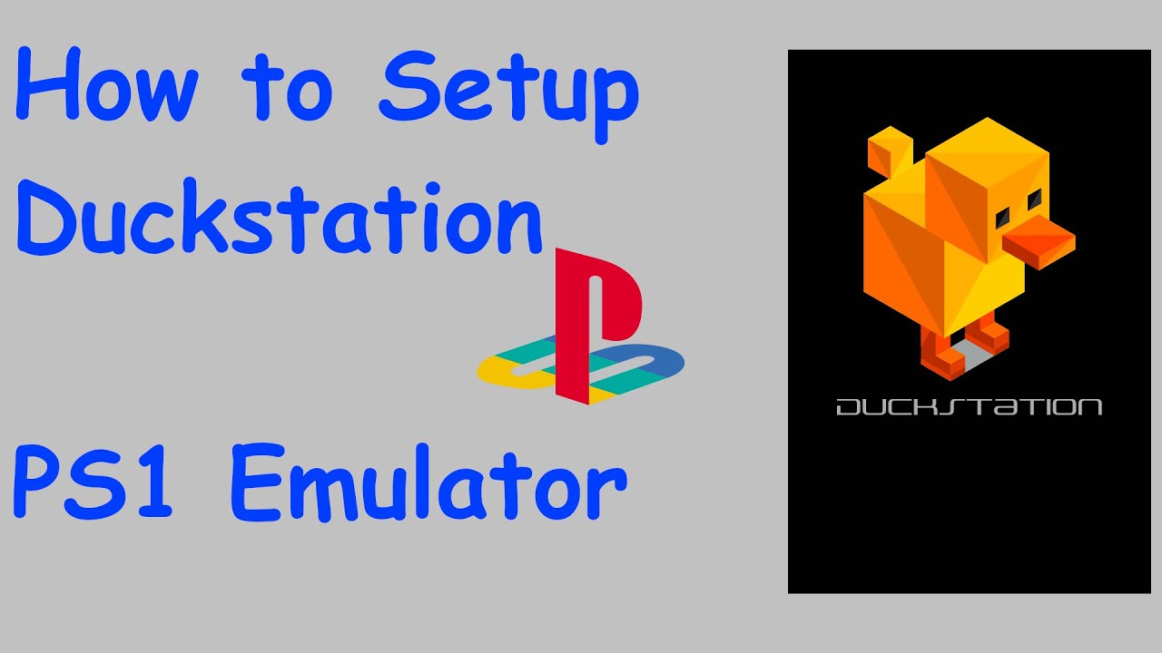 How to Setup Duckstation PS1 Emulator in 2022 YouTube