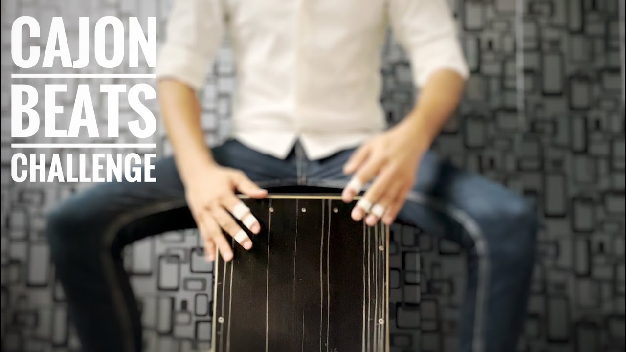 Cajon Beats Challenge Nishant Gugnani YouTube