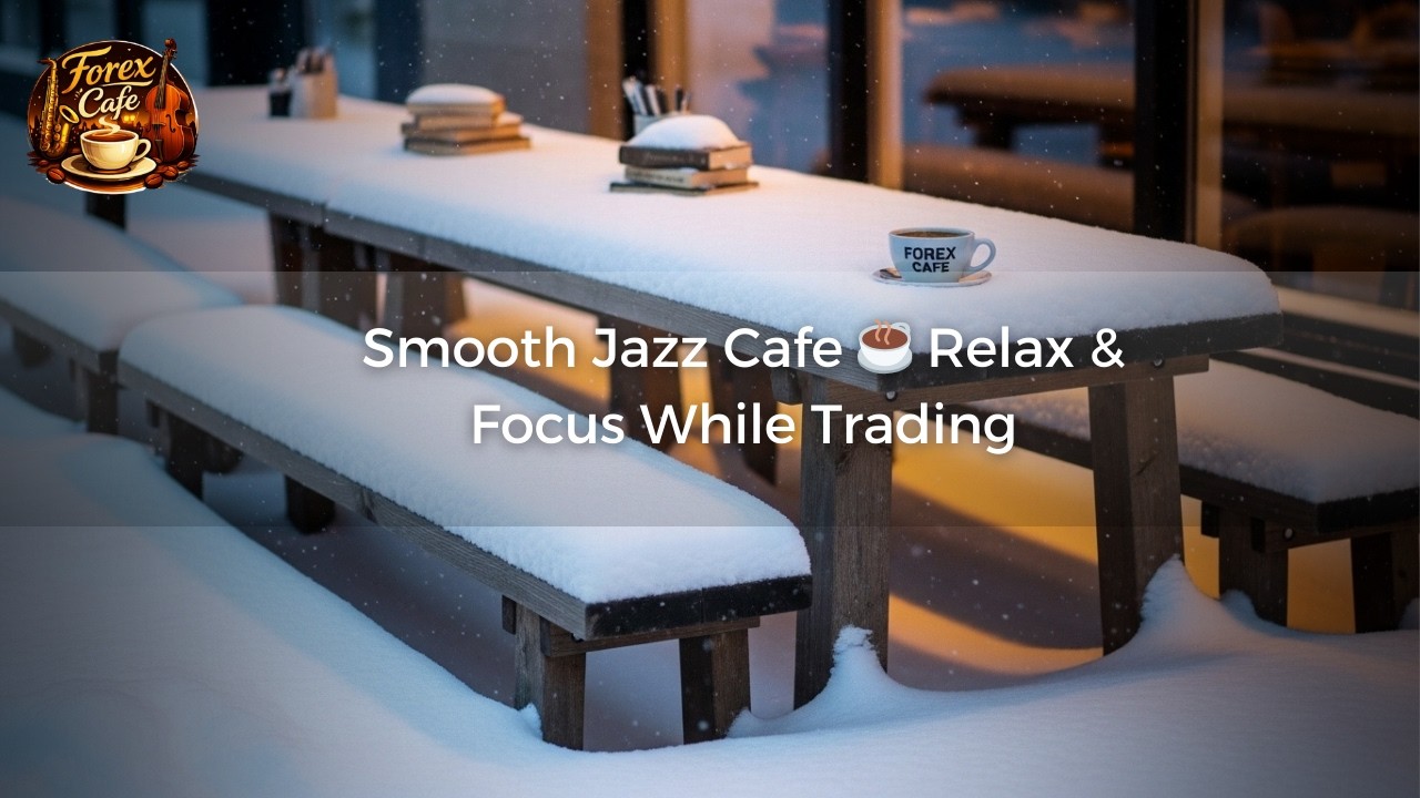 Smooth Jazz Cafe ☕ Relax & Focus While Trading