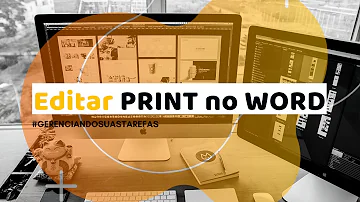 Como Printar a tela e colar no Word?