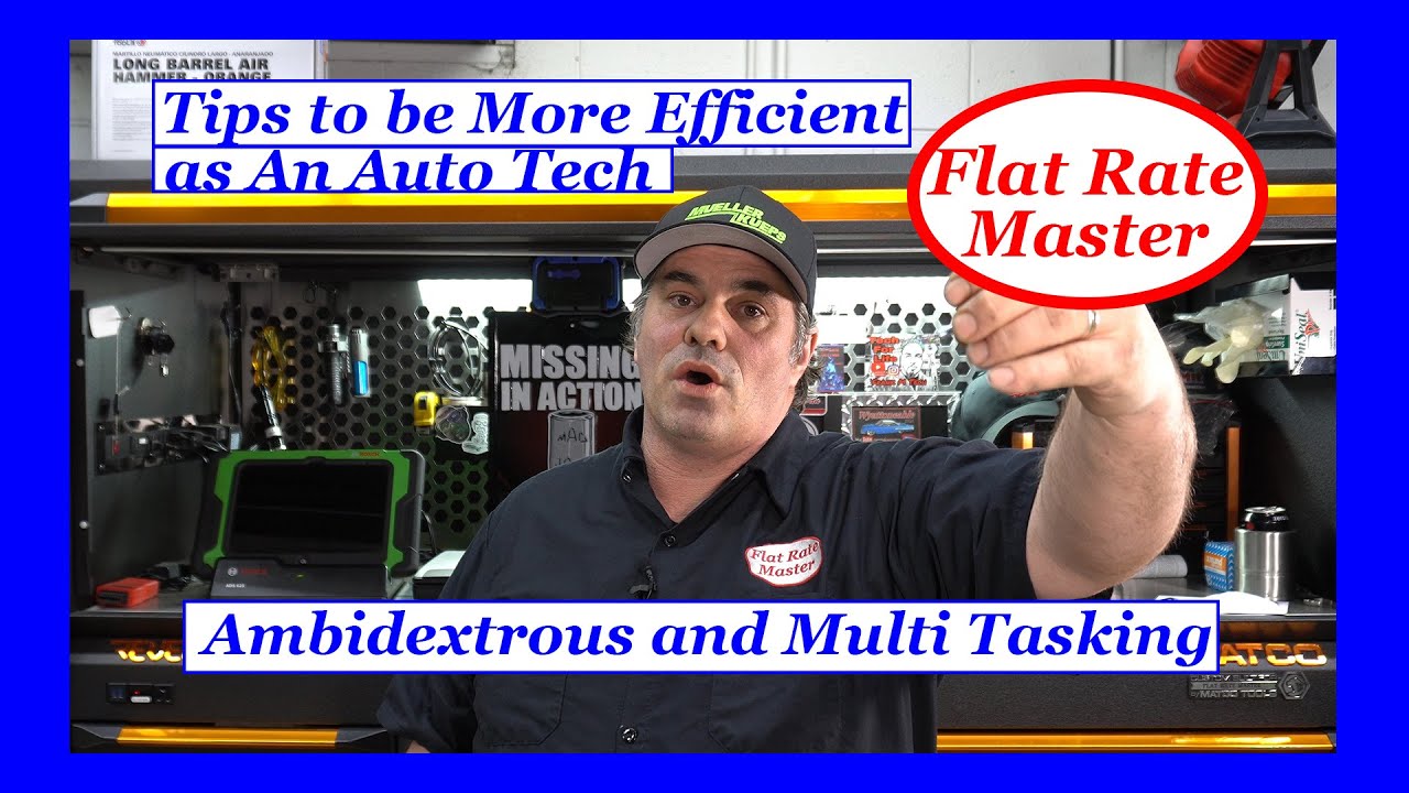 Tips to be More Efficient as An Auto Tech Ambidextrous and Multi