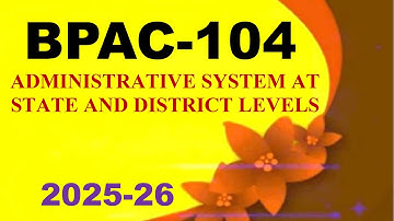 IGNOU BPAC-104 Solved Assignment English Medium 2025-26 For July 2025 and January 2026 Session