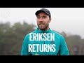 WELCOME BACK, CHRISTIAN! Eriksen returns to the Suning Training Centre 🤗⚫🔵