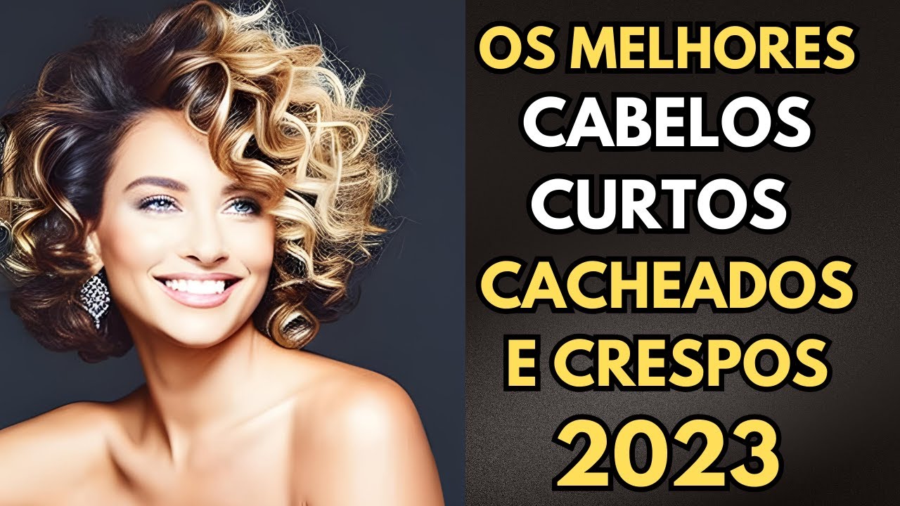 70 MODELOS CABELOS CURTOS CACHEADOS E CRESPOS TENDÊNCIA 2025