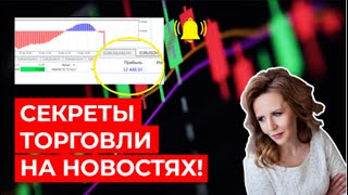 Секреты форекс заработка НА НОВОСТЯХ! Обучение трейдингу