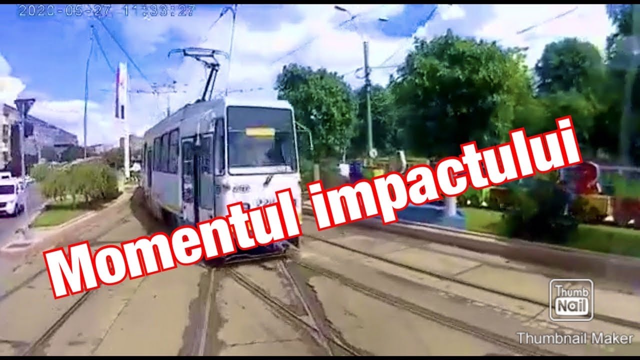 Accident live Tramvaie Piata Eroii Revolutiei Bucuresti YouTube