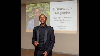 Siphamandla Magwebu graduate speech 2025 Actuarial Science