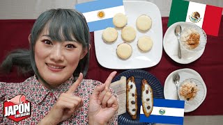 JAPONESA PREPARA POSTRES LATINOAMERICANOS por primera vez