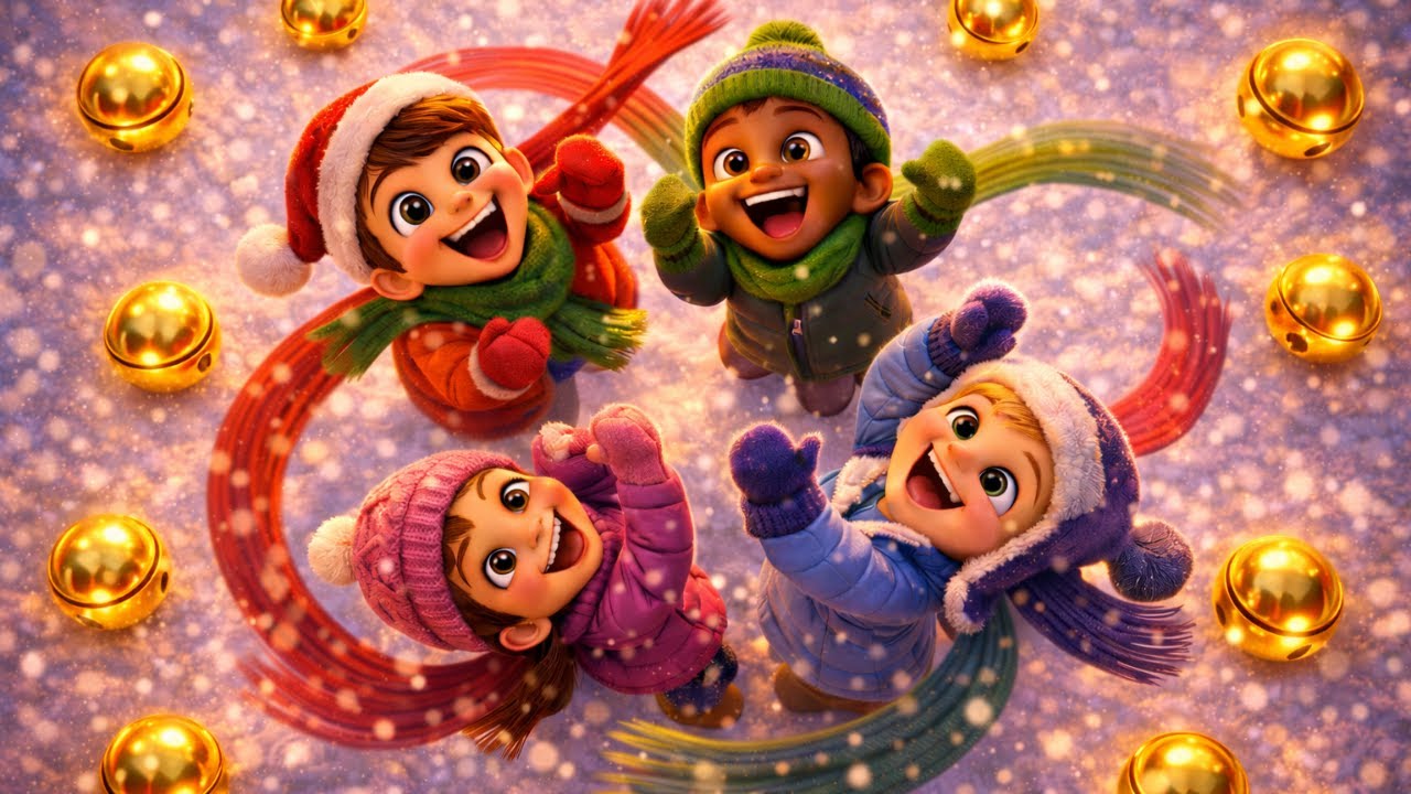 Jingle Bells 🎄 Fun Christmas Song for Kids Sing Along & Dance - YouTube
