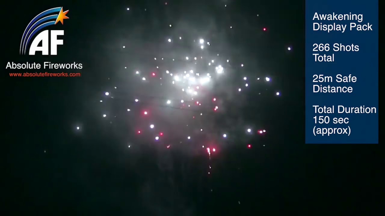 Awakening Display Kit From Absolute Fireworks - YouTube