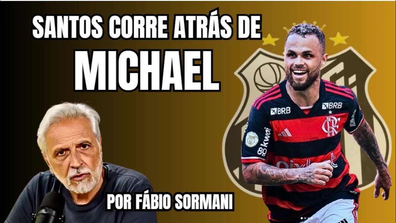 APÓS DERROTA PARA O PALMEIRAS, SANTOS VAI ATRÁS DE MICHAEL