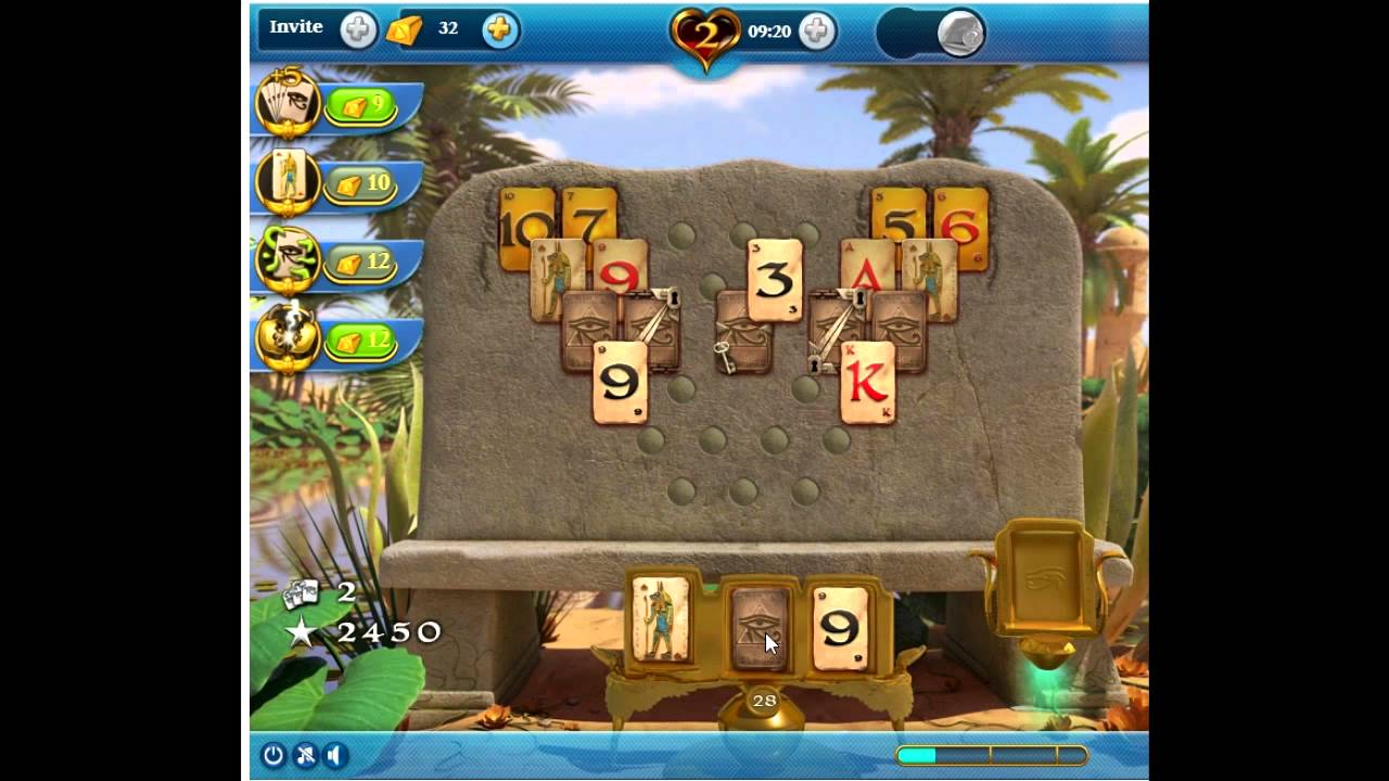 Pyramid Solitaire Saga level 47, 3 stars 😈