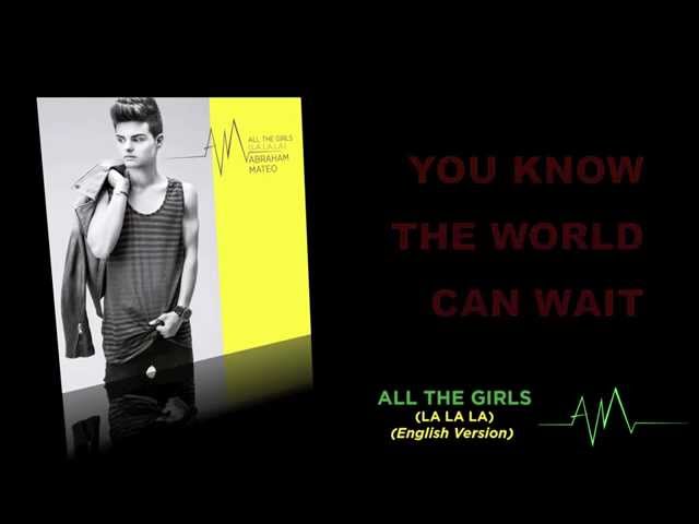 Abraham Mateo - All the Girls (Versión en inglés con letra) class=