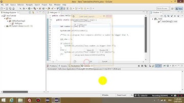 Java Programming with Eclipse lesson 5 - Generating random numbers