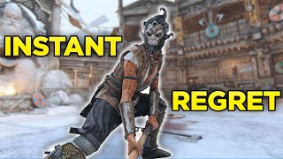 Emoted Then Instantly Regretted | For Honor Dominion