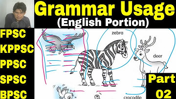Grammar Usage || FPSC KPPSC PPSC SPSC BPSC || English Portion || Part 02 || All Test PreparationS