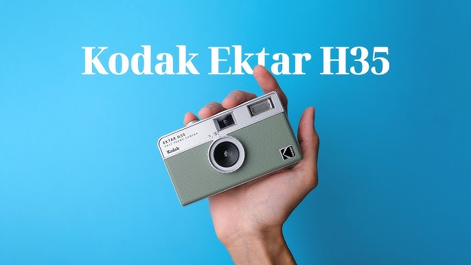 Cámara de película Kodak Analógica Ektar H35N MARCO HAL NARANJA