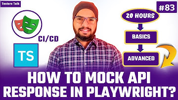 #83 How to Mock API Response in Playwright | Playwright API Mocking Tutorials